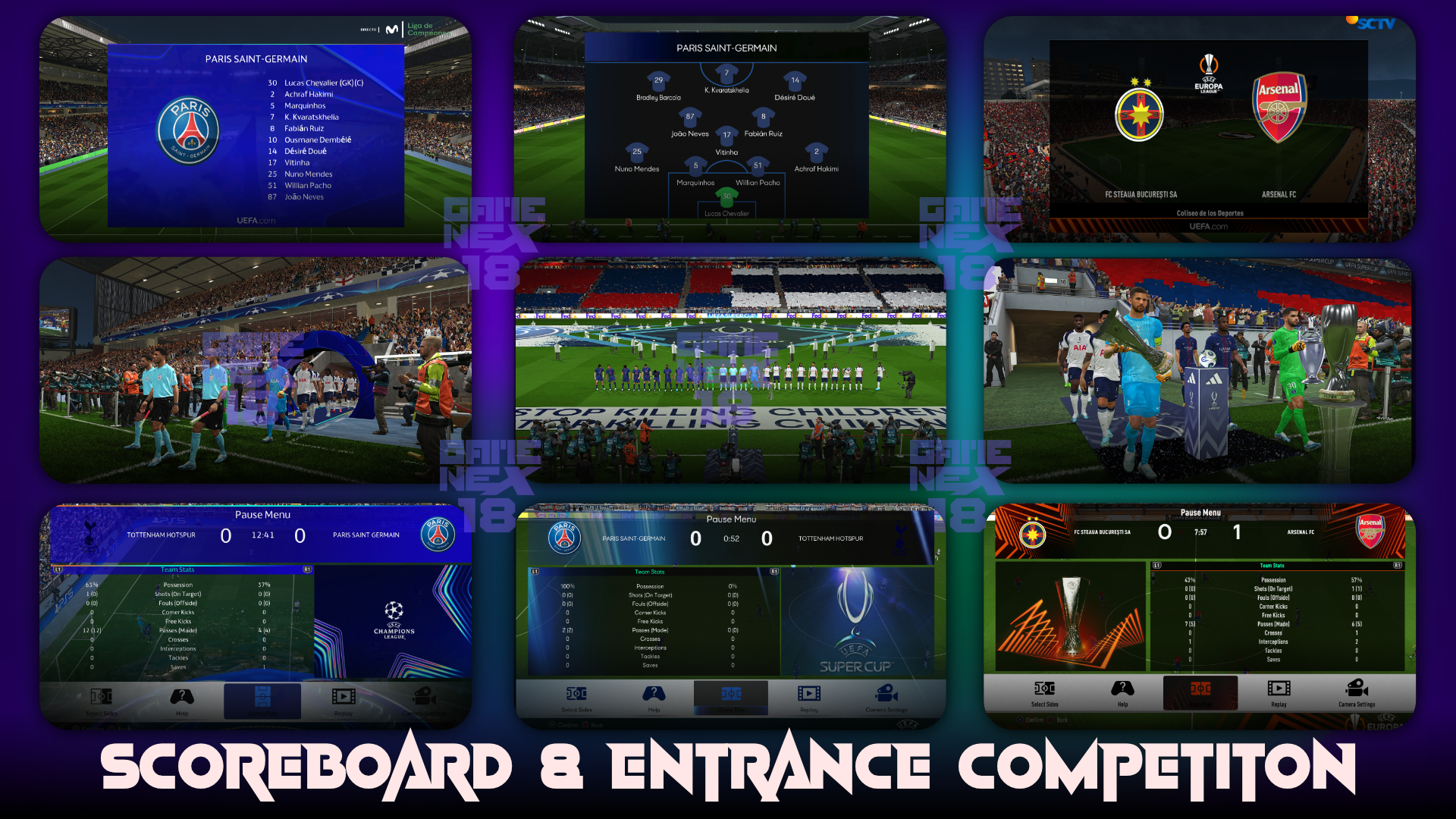 Scoreboard and Entrance